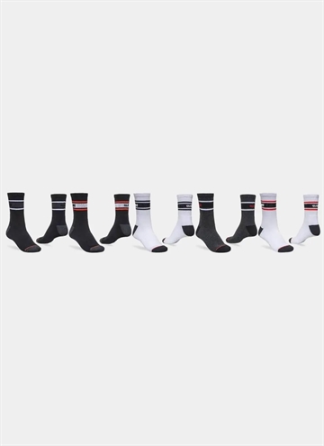 Globe Triple Stripe Crew 5 Pack Strø